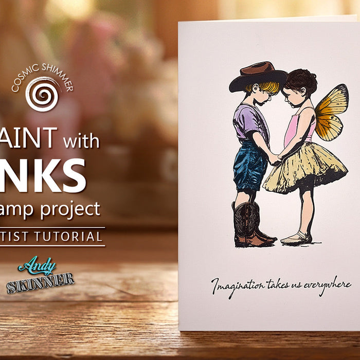 Imagination Stamp Watercolour Ink Project with Andy Skinner