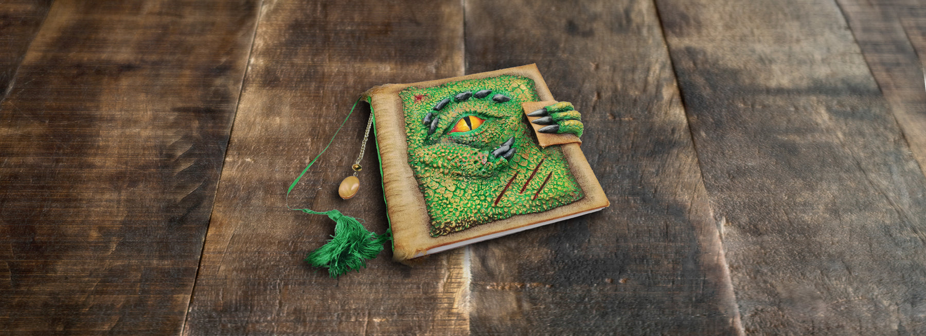 Make a fantasy dragon journal