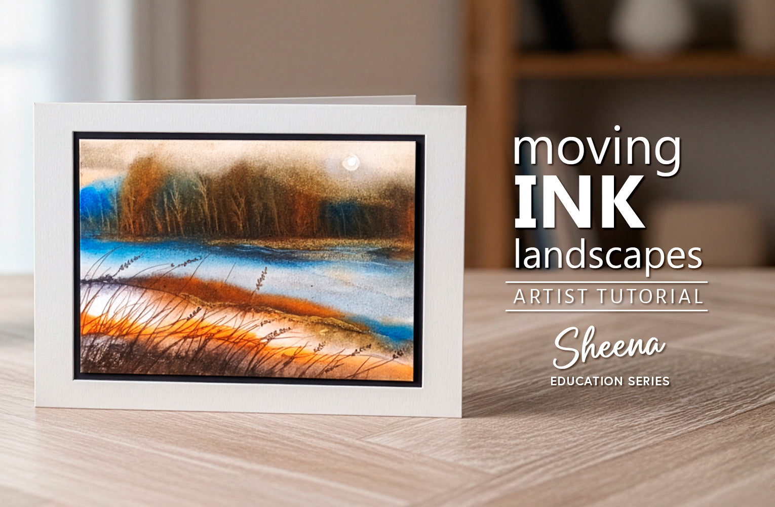 Moving Ink Landscapes Technique with Sheena