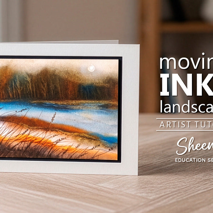 Moving Ink Landscapes Technique with Sheena