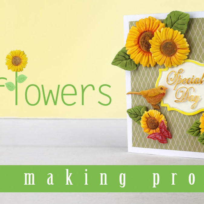 Sunflowers Card Making Video Project