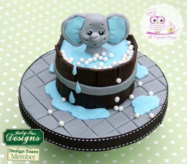 How to: Baby Elephant Bath Time Fun Cake with Sarah Harris from the Cupcake Range – Part 2