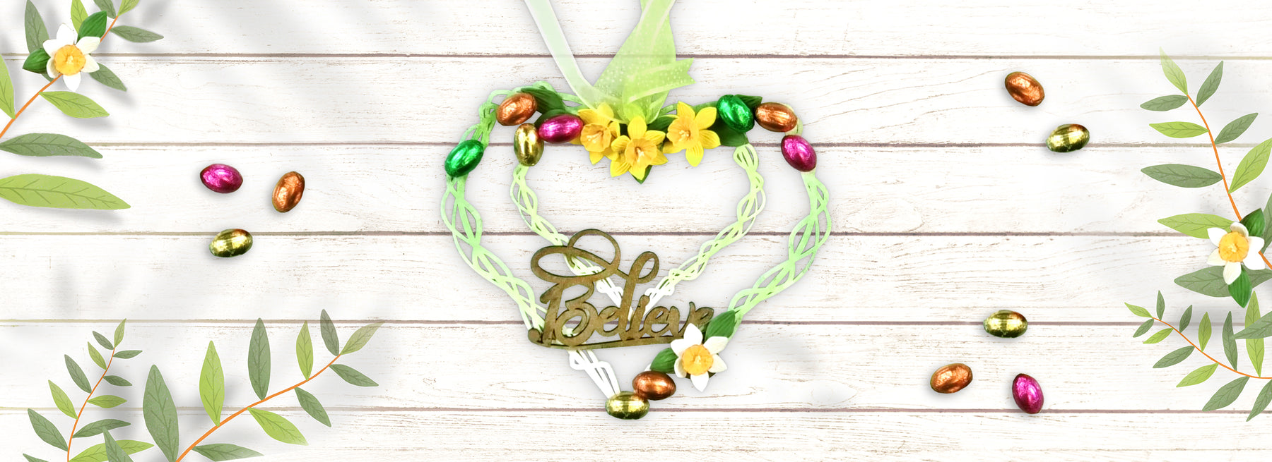 Spring Wreath Craft Project