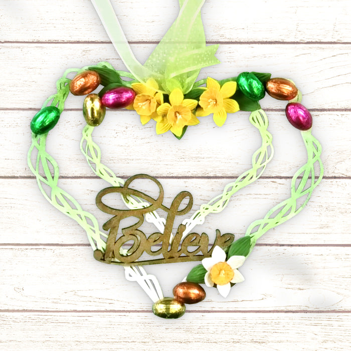 Spring Wreath Craft Project