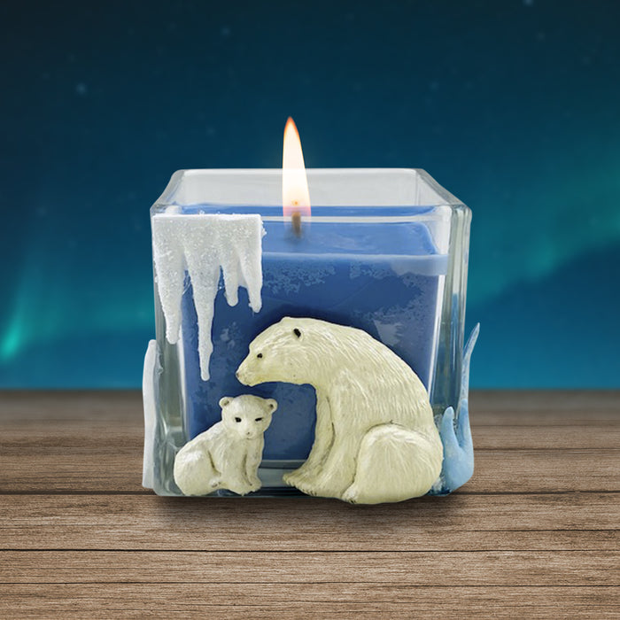 Make a Polar Animals Candle