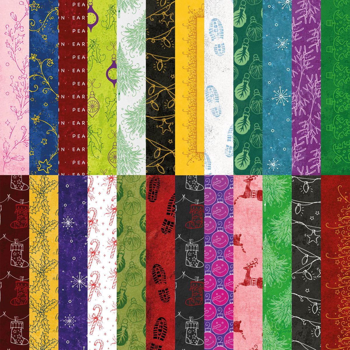 Pink Ink Designs - Quirky Christmas Premium Designer Papers, 24 sheets