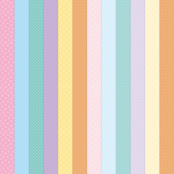 Pretty Pastels Printed Cardstock, 24 sheets