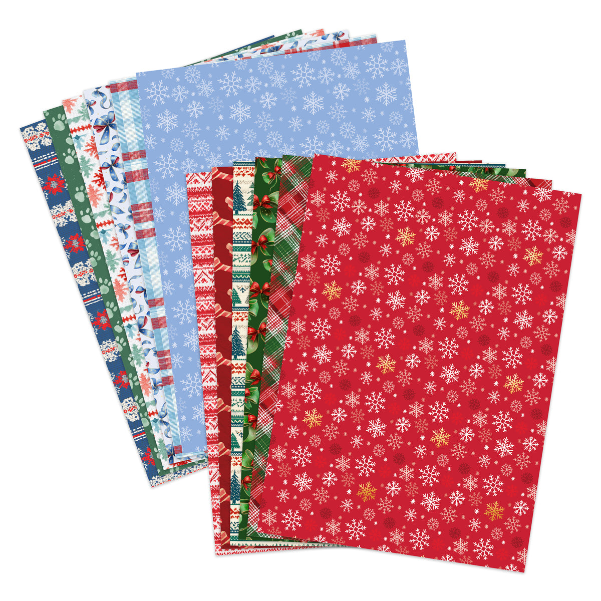 Santa Paws Printed Cardstock, 24 sheets