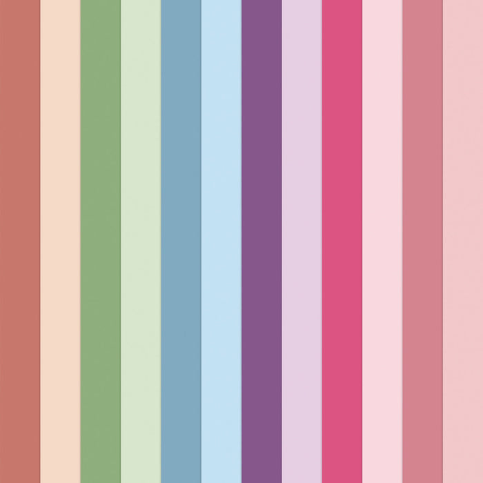 Twin Tones - Dusty Hues Printed Mat & Layer Cardstock, 24 sheets