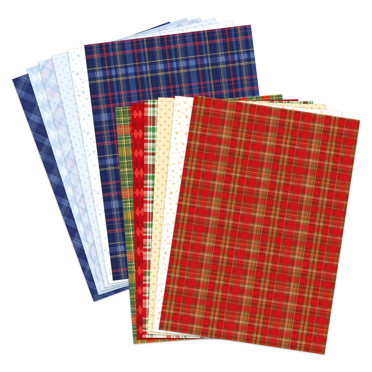 Christmas Cats Printed Cardstock, 24 sheets