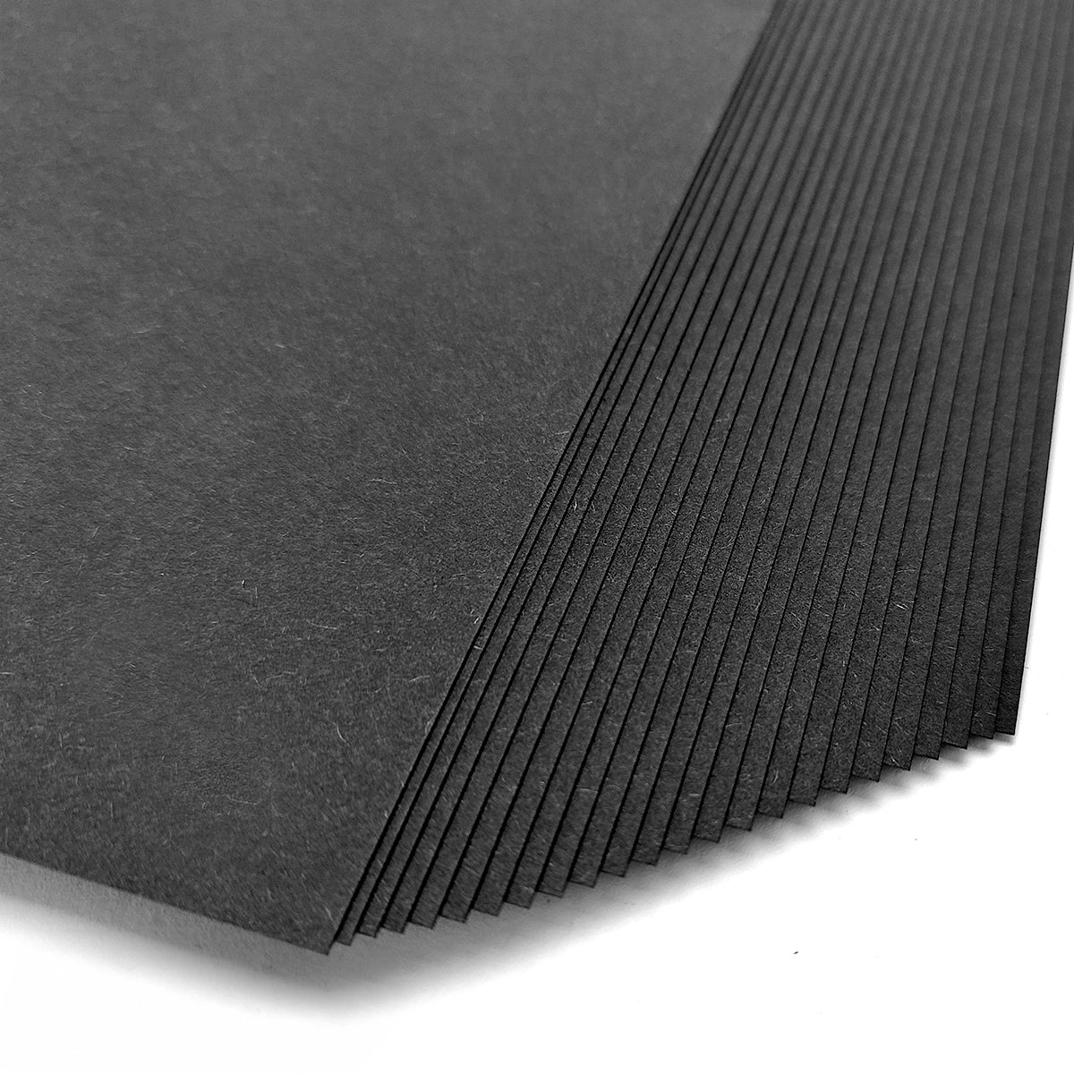 Ready to Stamp Black Cardstock 250gsm A4, pack of 20
