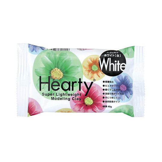 White - Hearty Air Drying Modelling Clay 40g