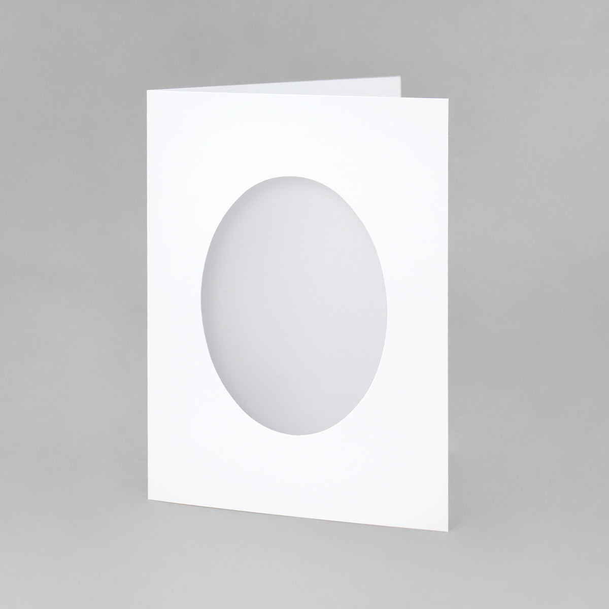 White Aperture Cards for Display Globes 127x178mm, Pack of 20