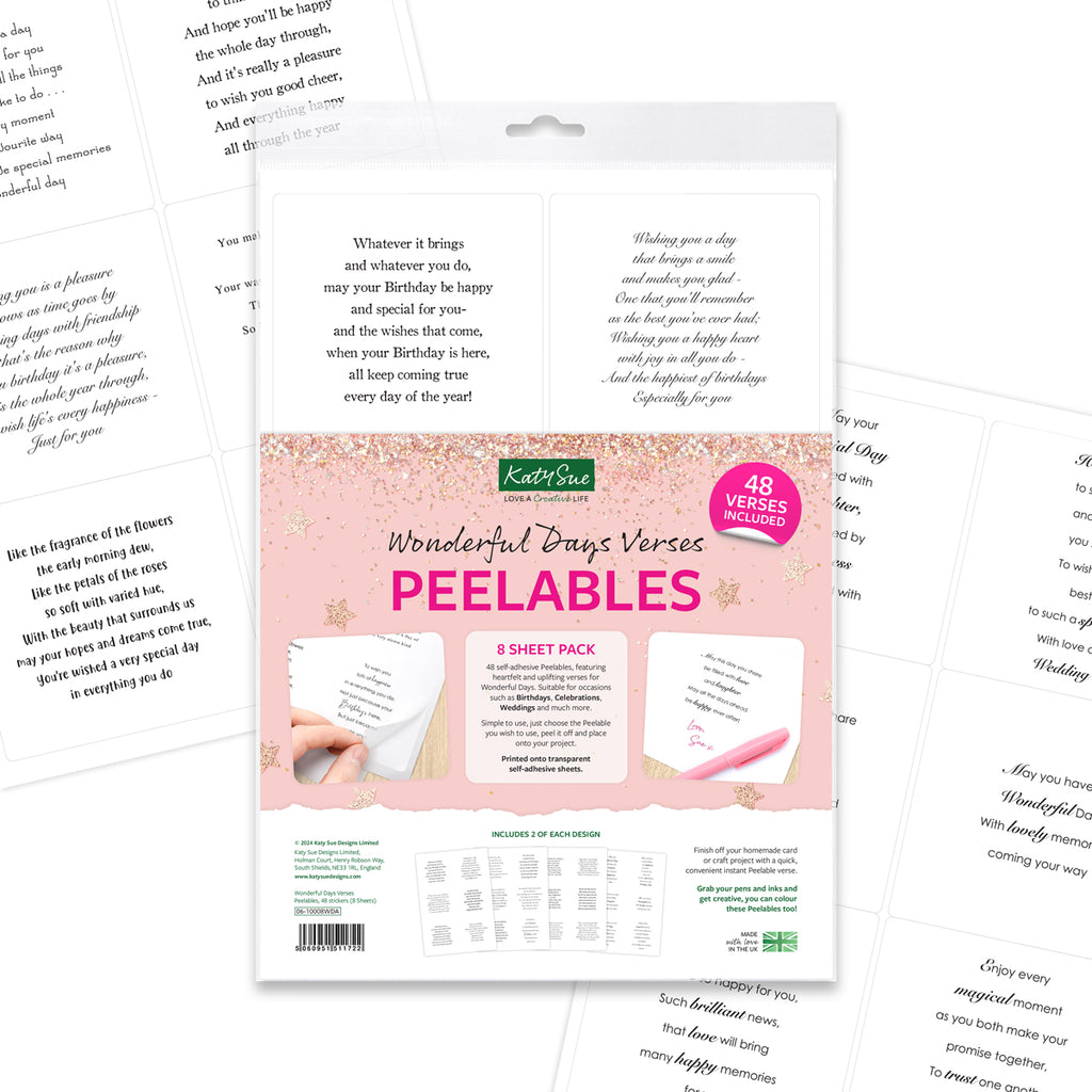 Peelable Verses | Katy Sue Designs