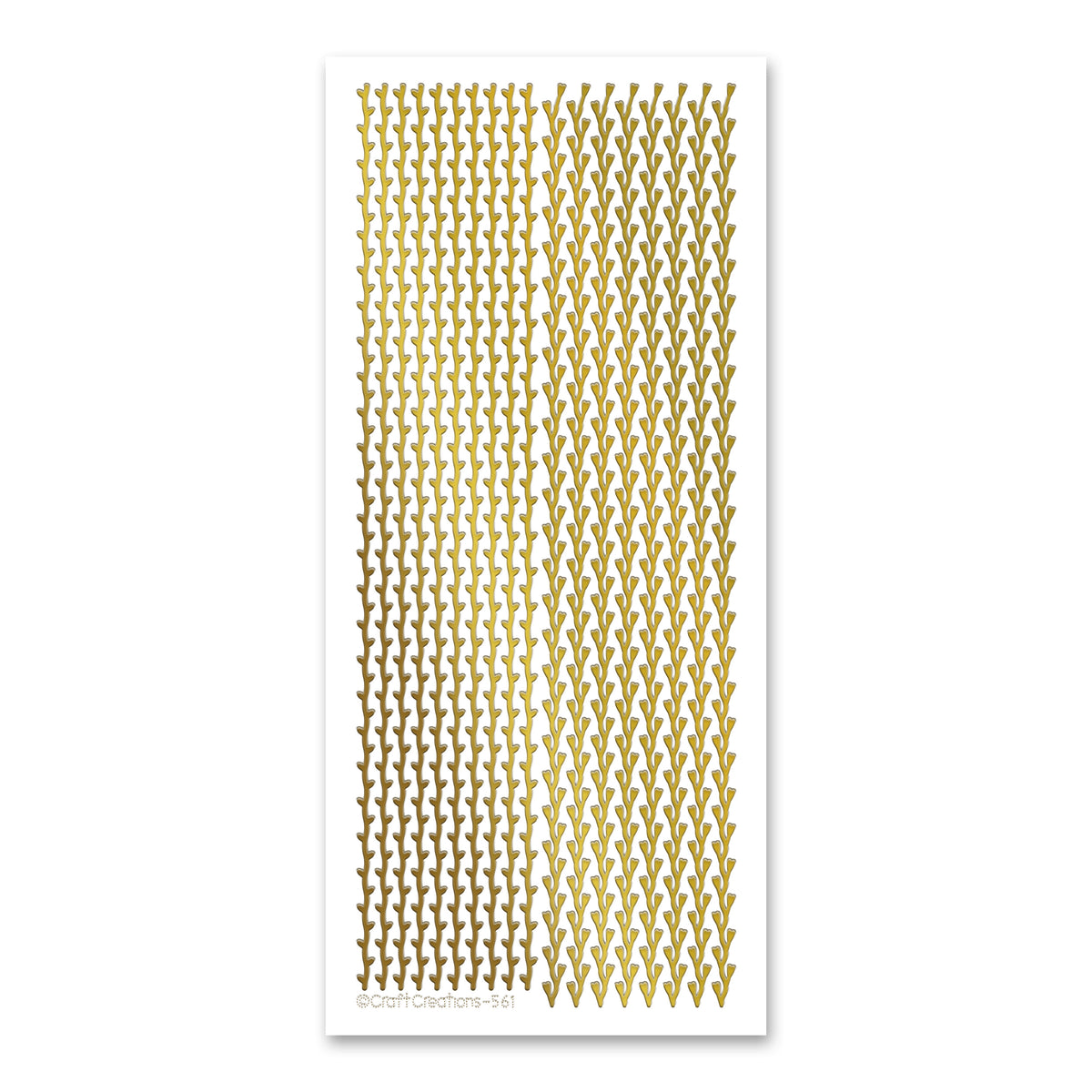 Narrow Sticker Labels Narrow Borders Gold Self Adhesive Stickers — Katy Sue Designs
