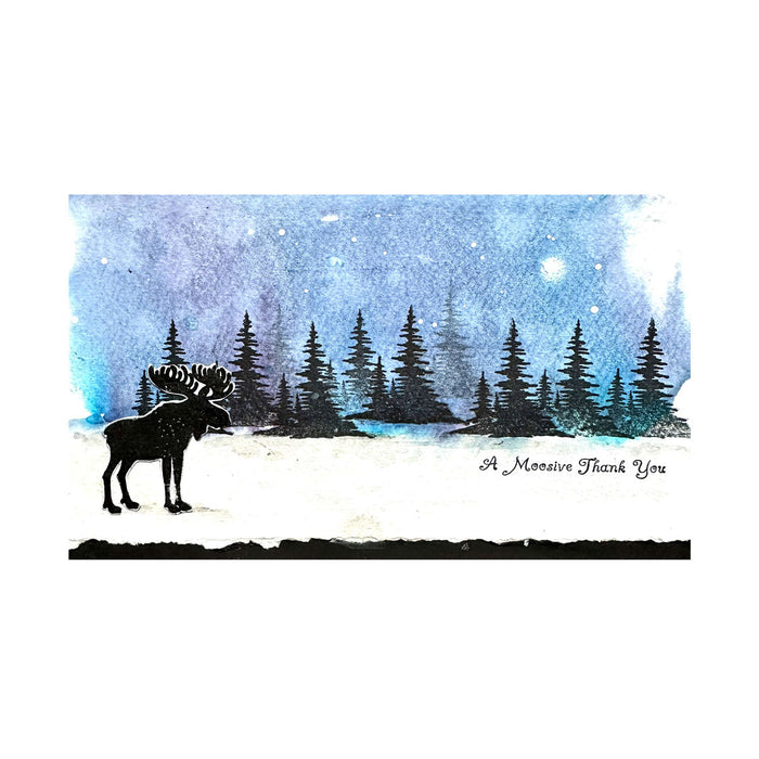 Pink Ink Designs - It Moose Be Love, DL Stamp Set