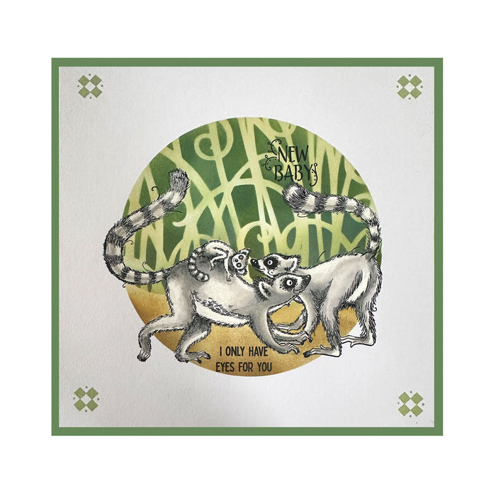 Pink Ink Designs - Dreamer Lemur, DL Stamp Set