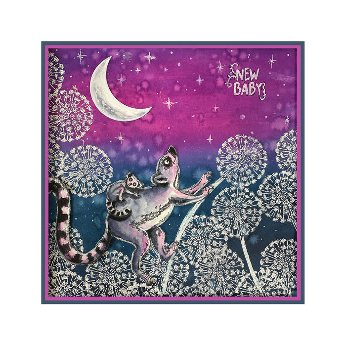 Pink Ink Designs - Dreamer Lemur, DL Stamp Set