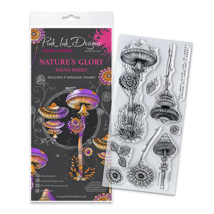 Pink Ink Designs - Nature's Glory, DL Stamp Set