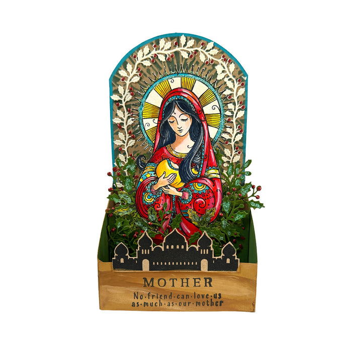 Pink Ink Designs - Quiet Grace - Christmas Mother Mary, DL Stamp Set