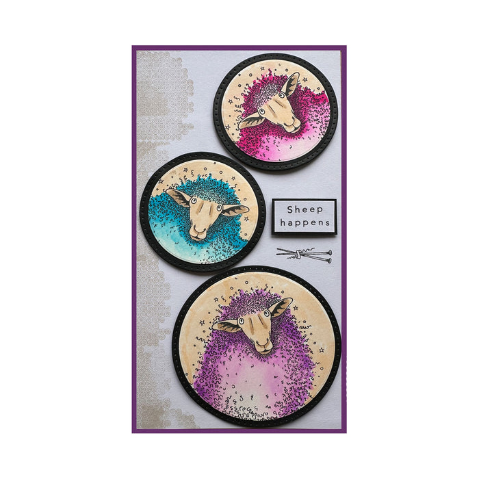 Pink Ink Designs - Ewe-Phoria Sheep, DL Stamp Set