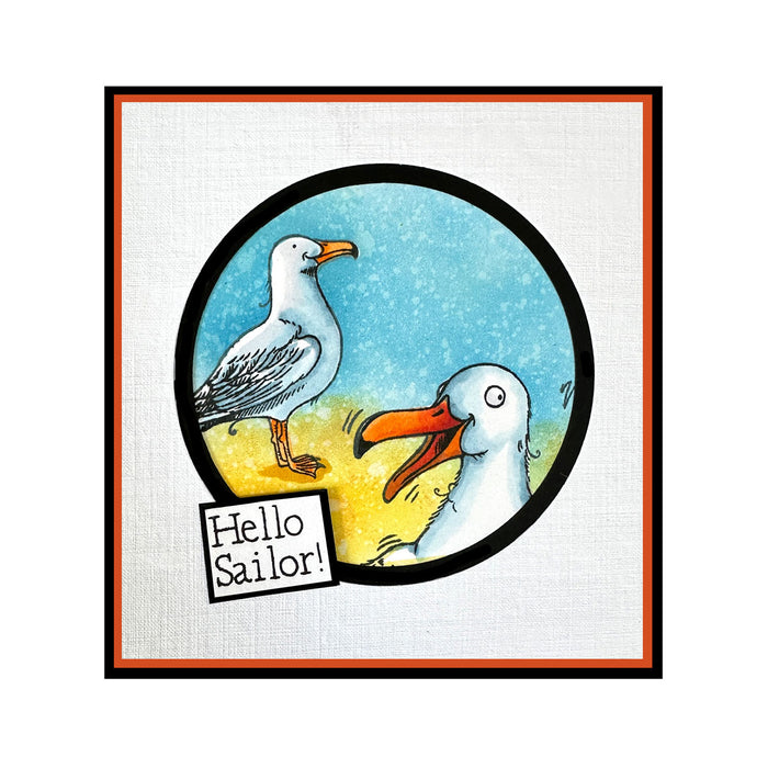 Pink Ink Designs - Go Gull, DL Stamp Set