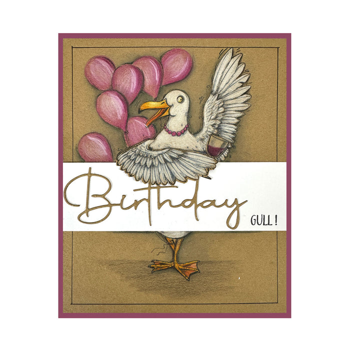 Pink Ink Designs - Go Gull, DL Stamp Set