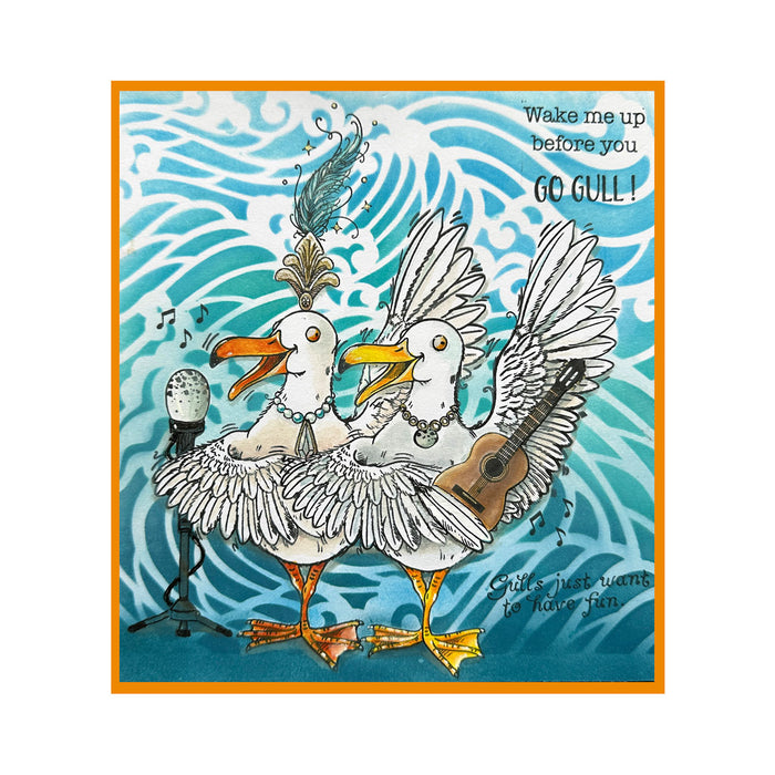 Pink Ink Designs - Go Gull, DL Stamp Set