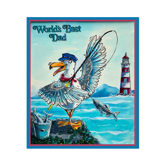 Pink Ink Designs - Go Gull, DL Stamp Set