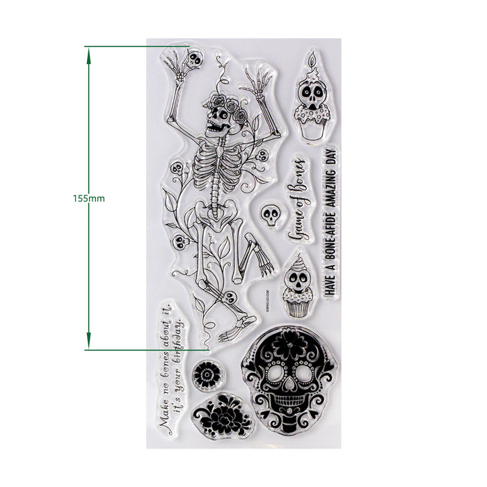 Pink Ink Designs - Game of Bones, DL Stamp Set