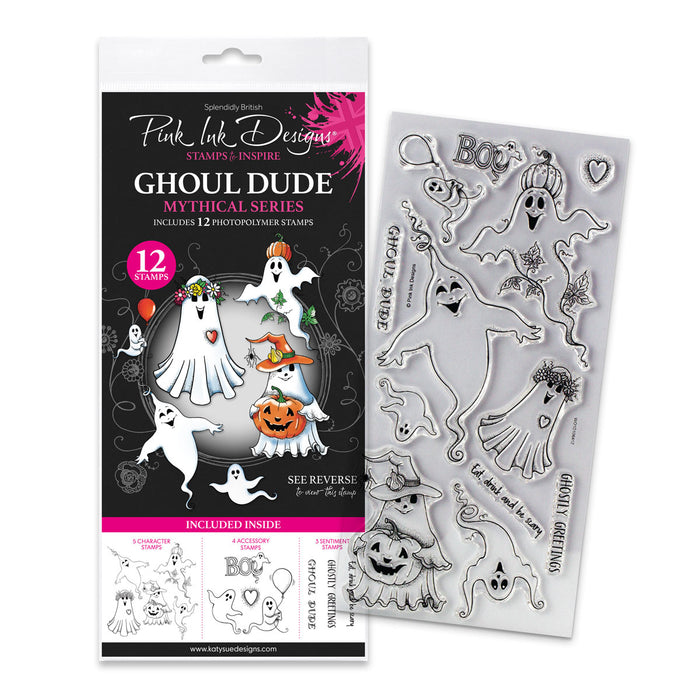 Pink Ink Designs - Ghoul Dude, DL Stamp Set