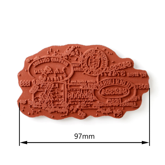 Old Seals Pre Cut Rubber Stamp by Andy Skinner