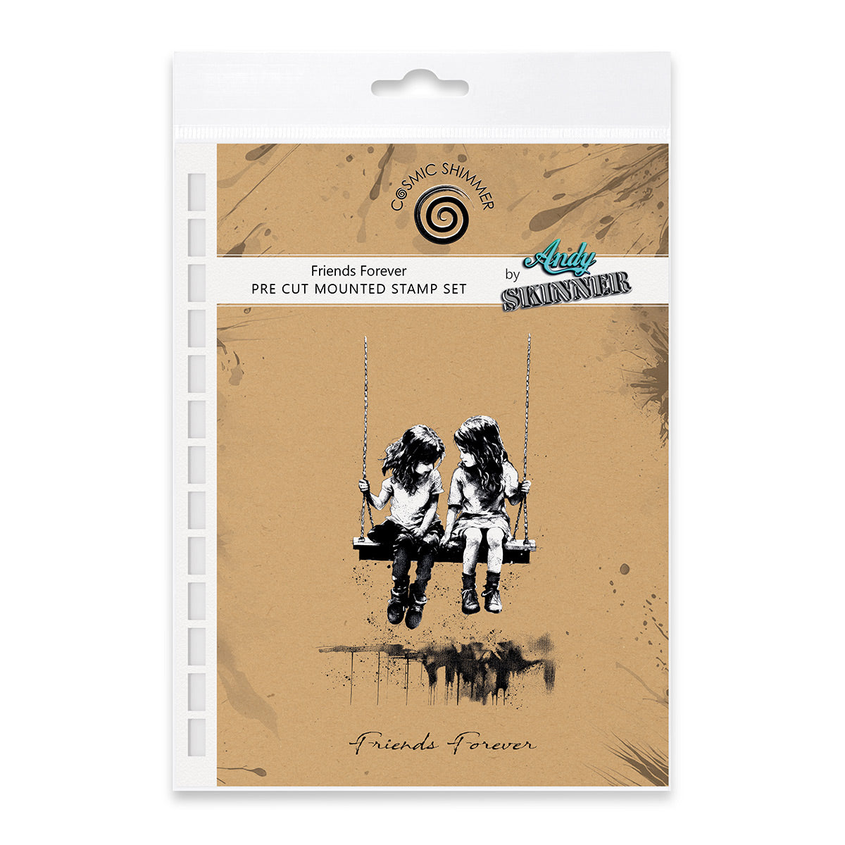 Friends Forever Pre Cut Rubber Stamp Set by Andy Skinner