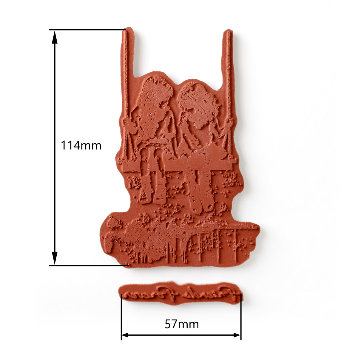 Friends Forever Pre Cut Rubber Stamp Set by Andy Skinner