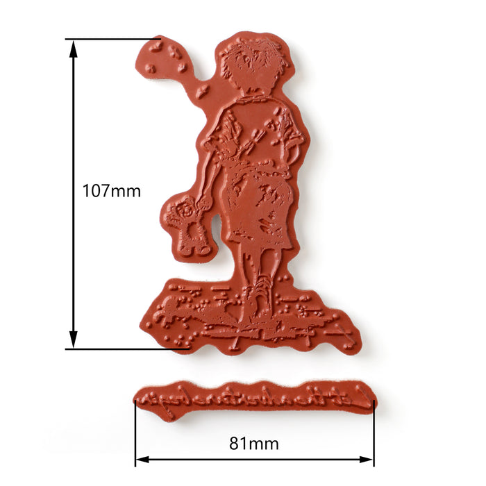 Let The Adventure Begin Pre Cut Rubber Stamp Set by Andy Skinner