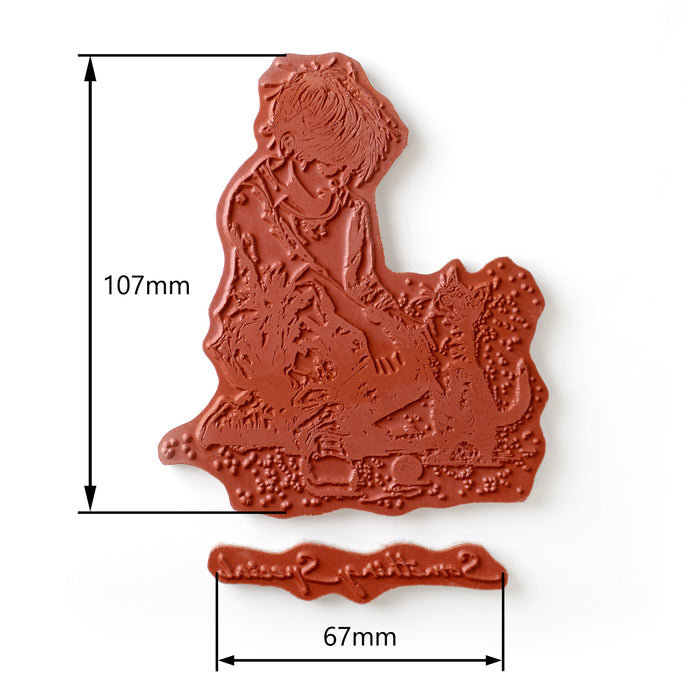 Something Special Pre Cut Rubber Stamp Set by Andy Skinner