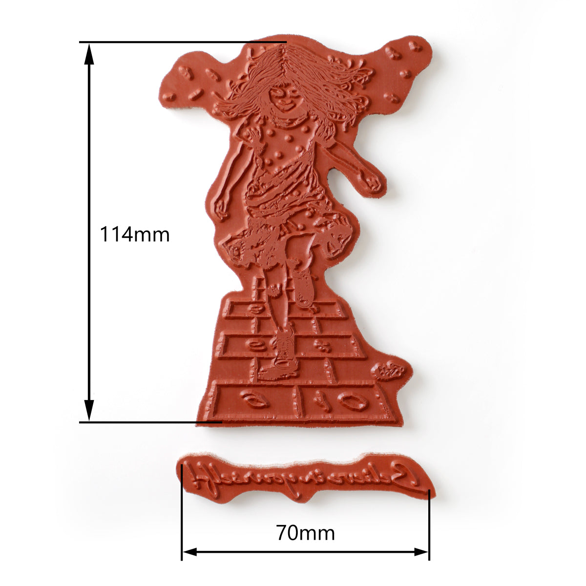 Believe In Yourself! Pre Cut Rubber Stamp Set by Andy Skinner