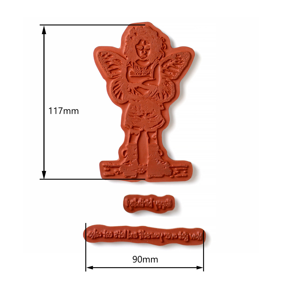 Princess Attitude Pre Cut Rubber Stamp Set by Andy Skinner