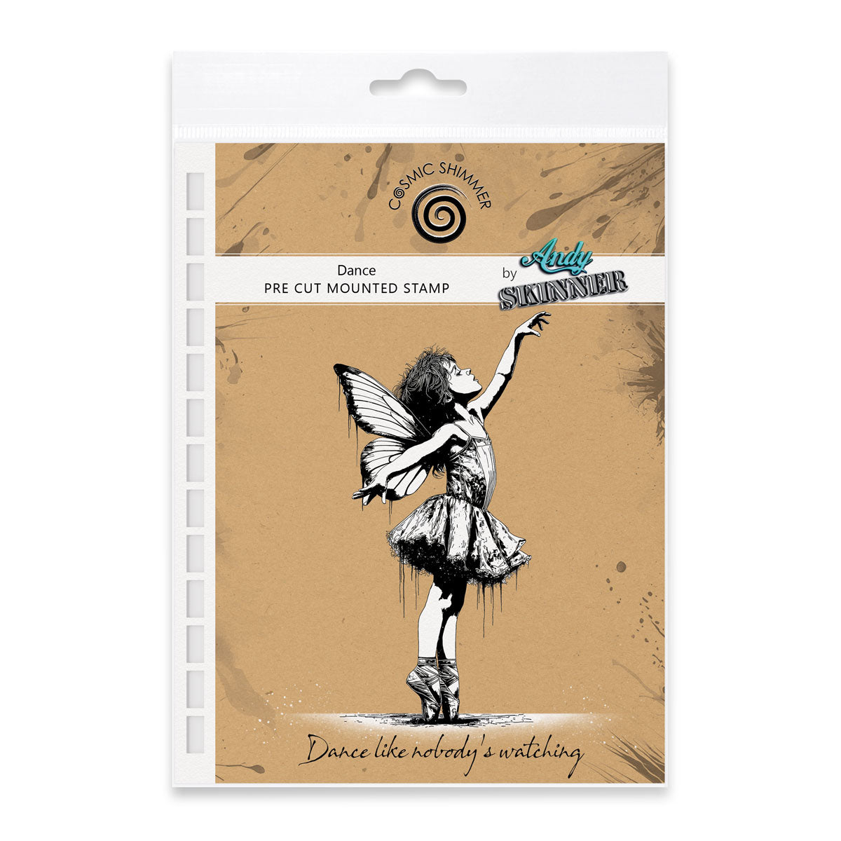 Dance Pre Cut Rubber Stamp Set by Andy Skinner