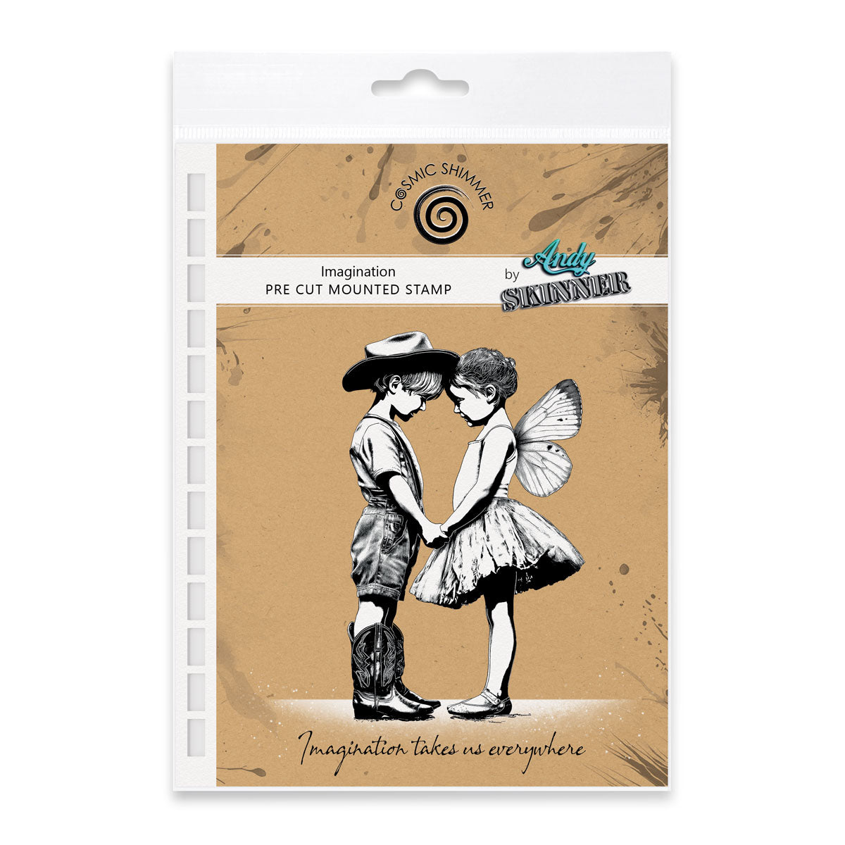 Imagination Pre Cut Rubber Stamp Set by Andy Skinner