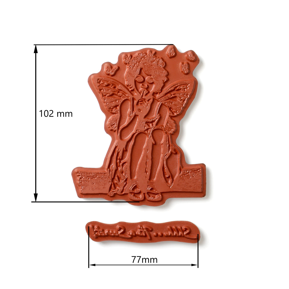 Secret Pre Cut Rubber Stamp Set by Andy Skinner