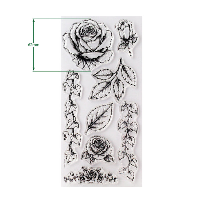 Cosmic Shimmer Rambling Roses DL Stamp Set