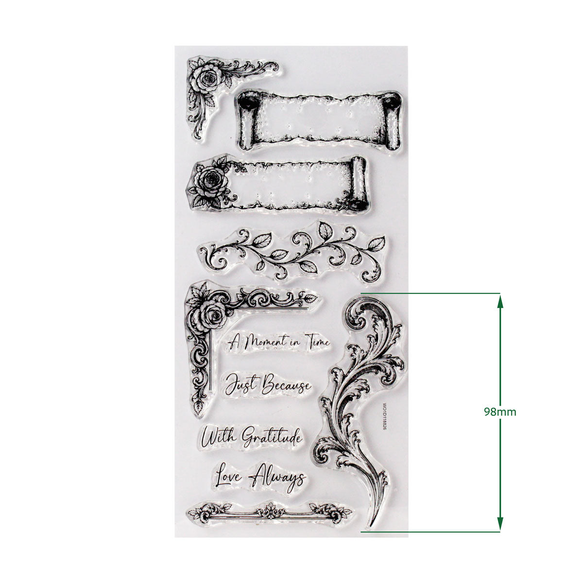 Cosmic Shimmer Finishing Touch DL Stamp Set