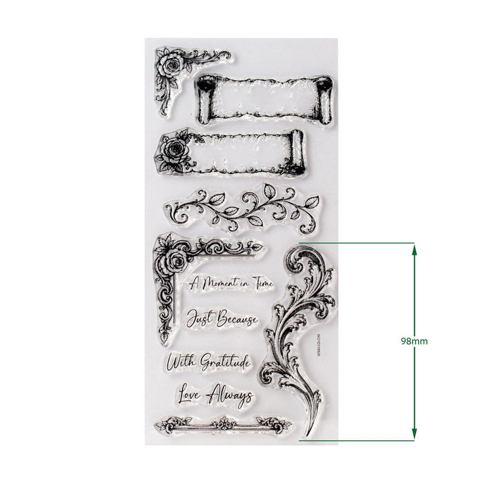 Cosmic Shimmer Finishing Touch DL Stamp Set