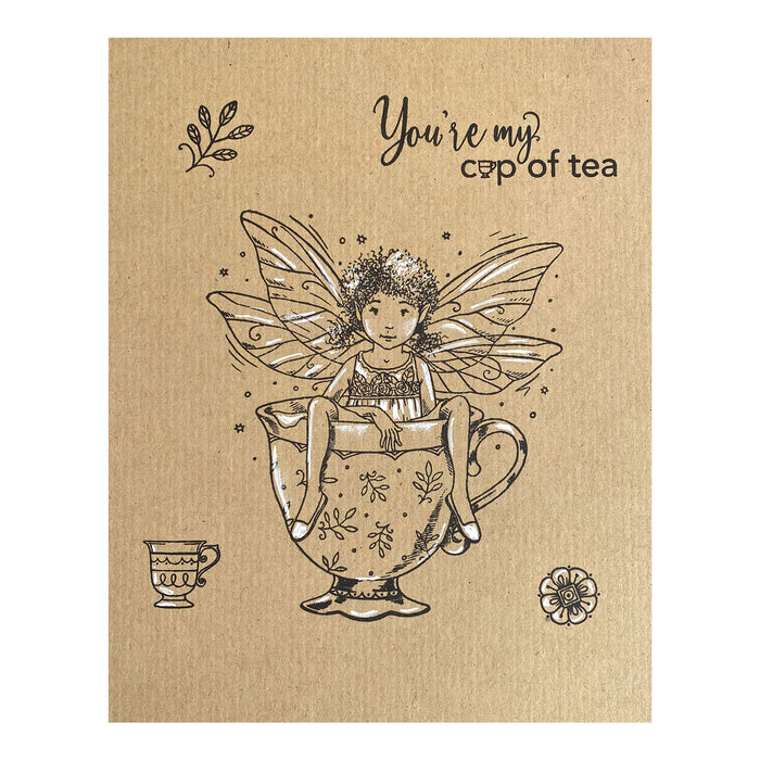 Pink Ink Designs - Storm in a Teacup Fairy, A6 Clear Stamp Set