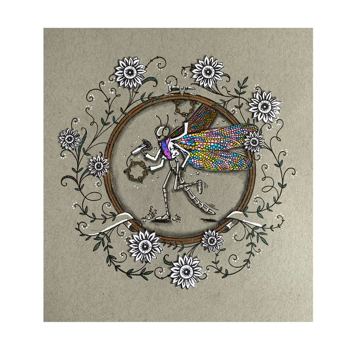 Pink Ink Designs - The Singer, A6 Clear Stamp Set