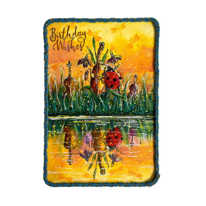 Pink Ink Designs - The Cellist, A6 Clear Stamp Set