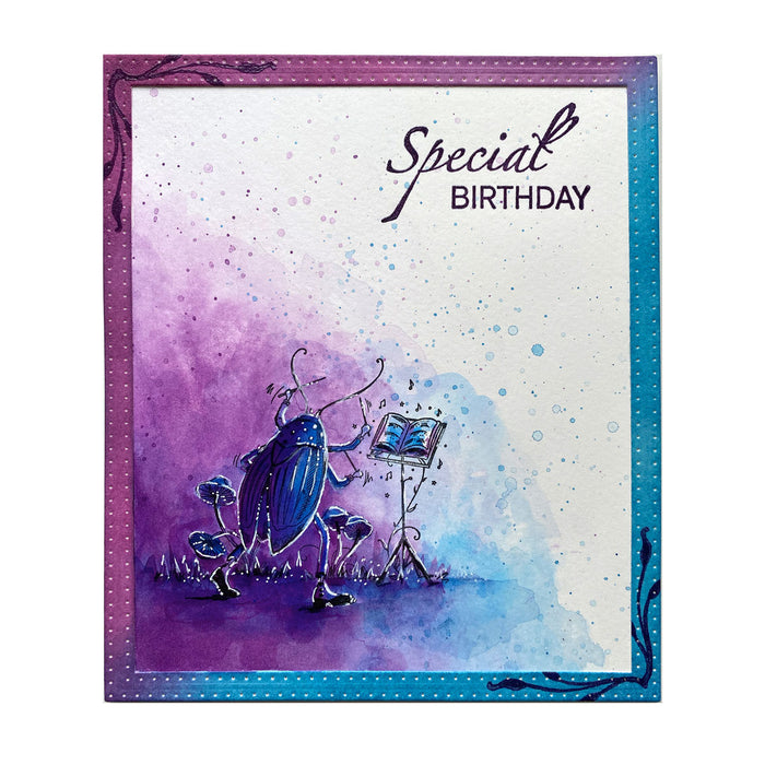 Pink Ink Designs - The Conductor, A6 Clear Stamp Set