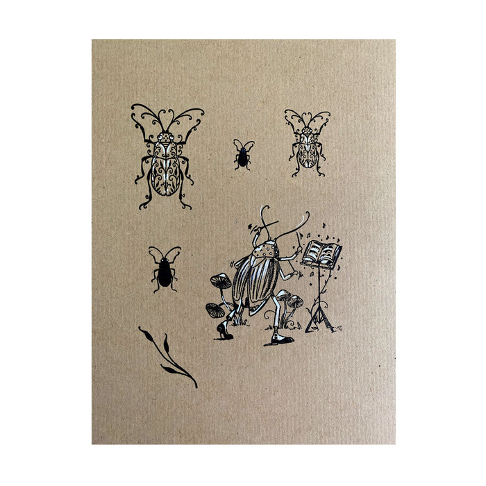 Pink Ink Designs - The Conductor, A6 Clear Stamp Set