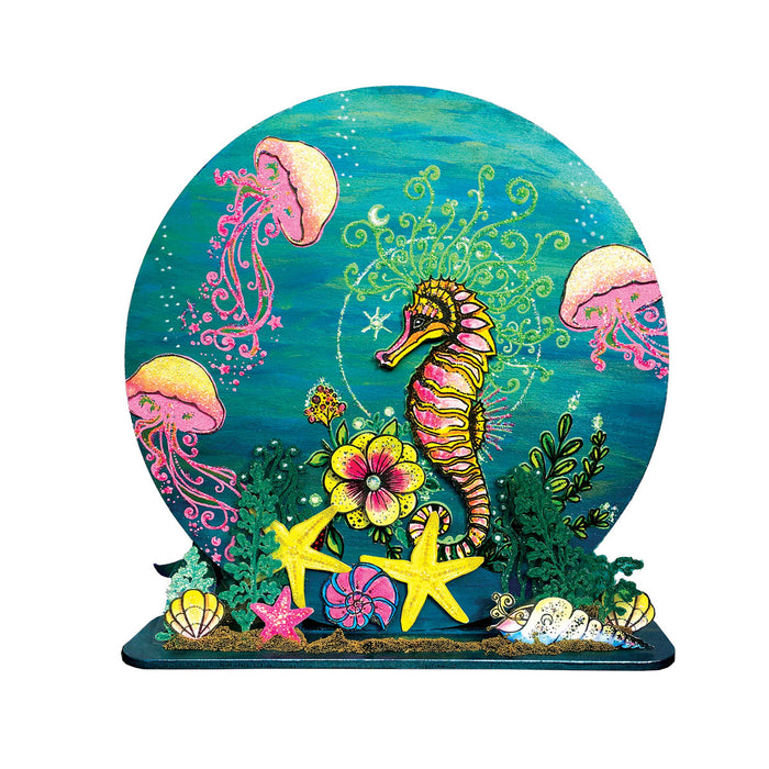 Pink Ink Designs - Seahorse, A6 Clear Stamp Set